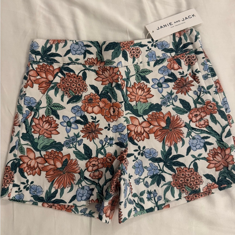 NWT Janie and Jack Floral Shorts - 4